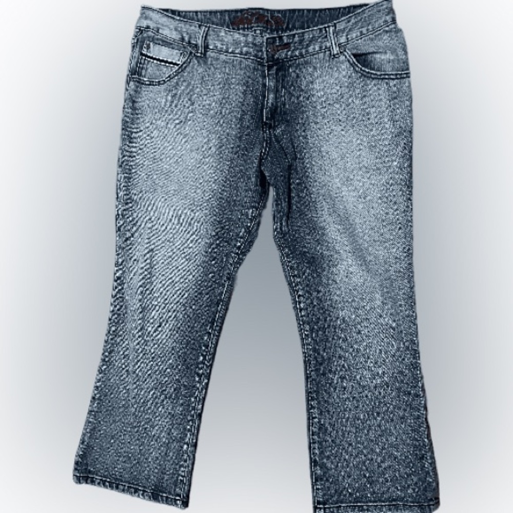 Lilu Denim Cropped Jeans Size 13